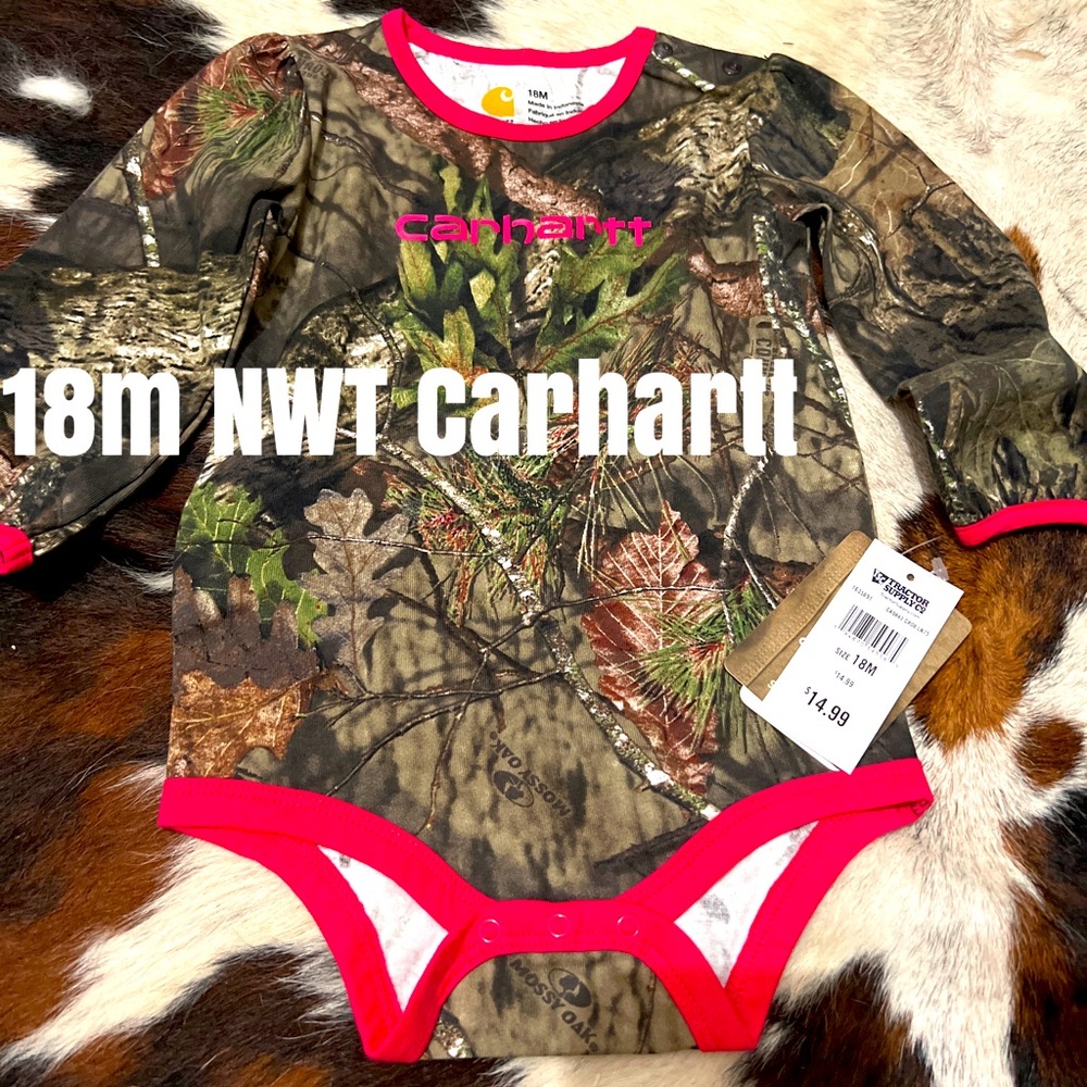 Carhartt Onsie NWT 18m